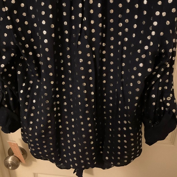 Hope & Harlow women blouse size large nwt - Picture 10 of 10